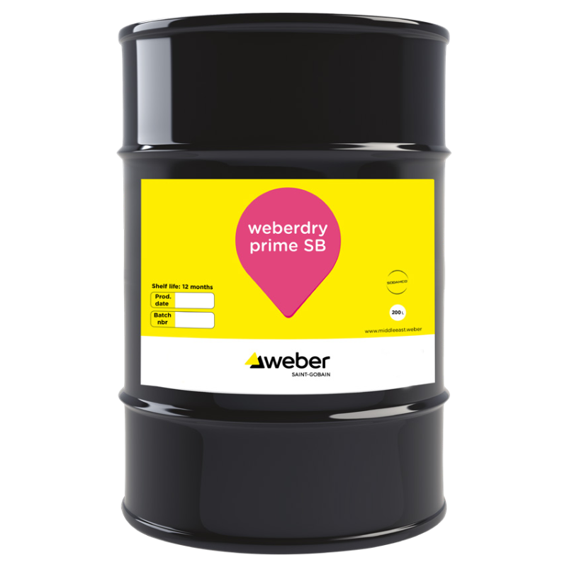 Weber weberdry Prime SB Solvent Based Bitumen Primer