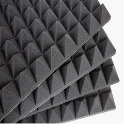 [1393] 12 Pyramid Foam Sound Acoustic Panel 60X60/5 CM
