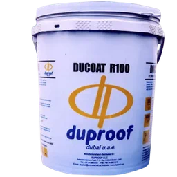 Duproof Ducoat R 100 or Ducoat RBE Bitumen Emulsion