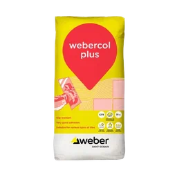 [1315] Webercol Plus Cementitious Tile Adhesive 25Kg