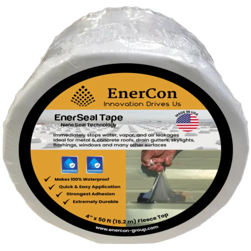 EnerSeal Tape, Nano Seal Technology, Heavy Duty Tape (50') Fleece 4inch