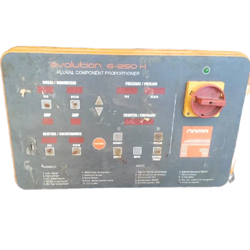 GAMA G-250H, Hydraulic Machine Foam Spray