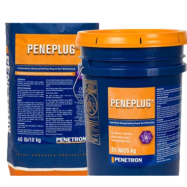 Penetron PENEPLUG Crystalline Waterproofing Rapid Waterplug 25kg