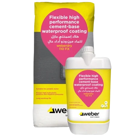 Weberdry 110 FX, Waterproof Coating, 25Akg