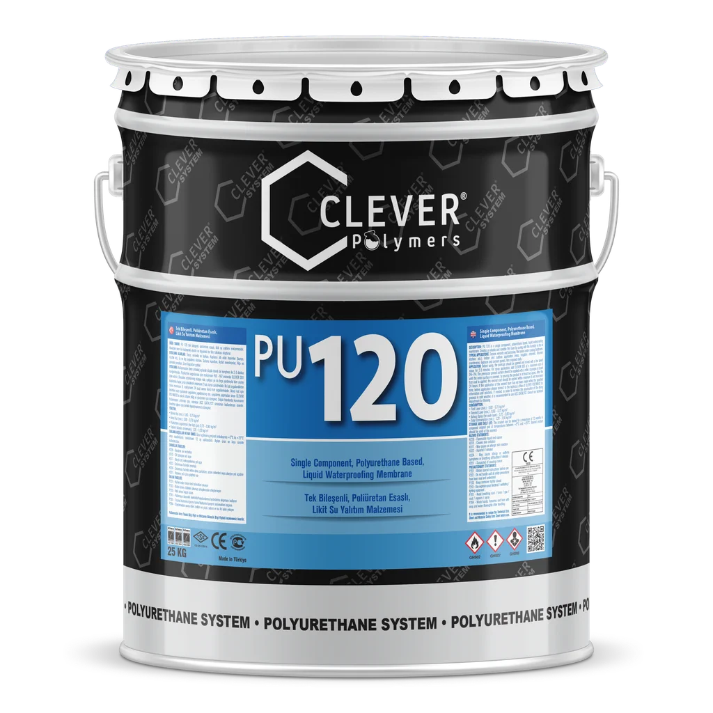Clever, PU 120 Liquid Polyurethane Waterproofing Membrane