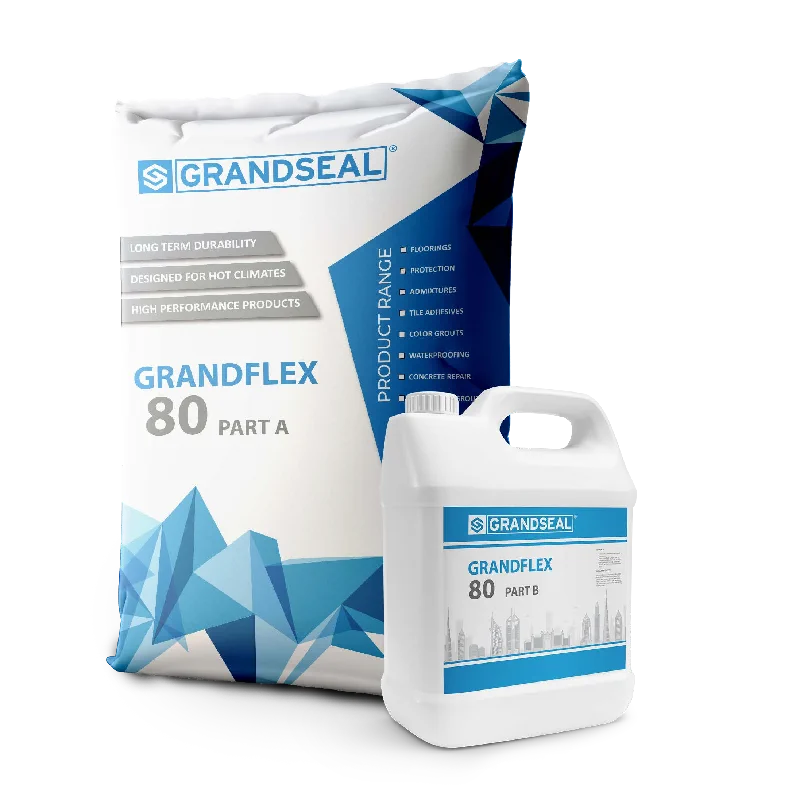 GrandSeal GRANDFLEX 80 Acrylic Polymer Modified Two Component Cementitious