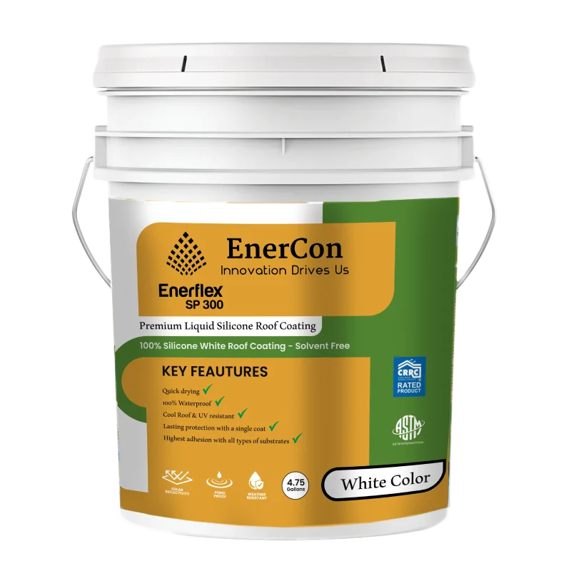 Enercon EnerFlex-SP 300 Liquid Silicone Roof Coating