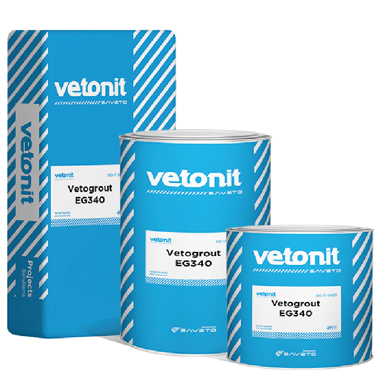 Saveto Vetogrout EG340 Dynamic load-bearing epoxy grout (Waterproof)