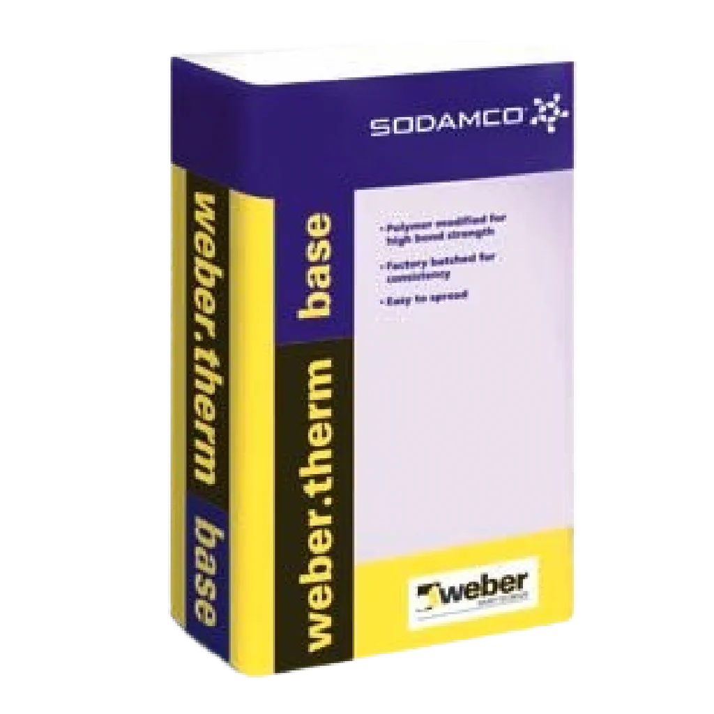 Webertherm Base Cement Based Polymer Base Coat Render for Etics