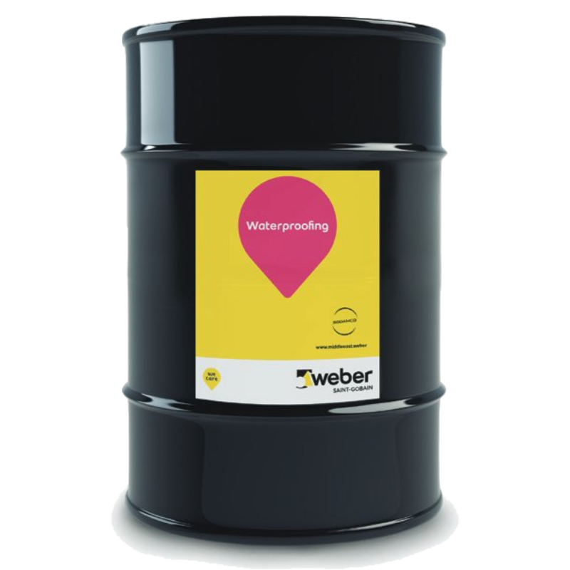 Weber weberdry RBV Rubberized Bitumen Emulsion 200 Lit