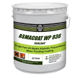 [1534] Asmaco Asmacoat WP 936 Single Part UV-Stable Alphatic Polyurothane Water Proofing Coating.