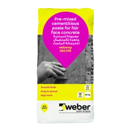 Weber weberep 360 FFR Grey Pre-Mixed Cementitious Paste for Fair Face Concrete 20Kg