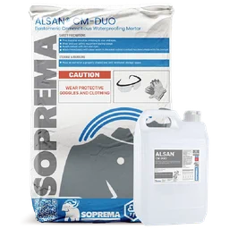 [1294] Soprema ALSAN CM DUO Cementitious Waterproofing Mortar